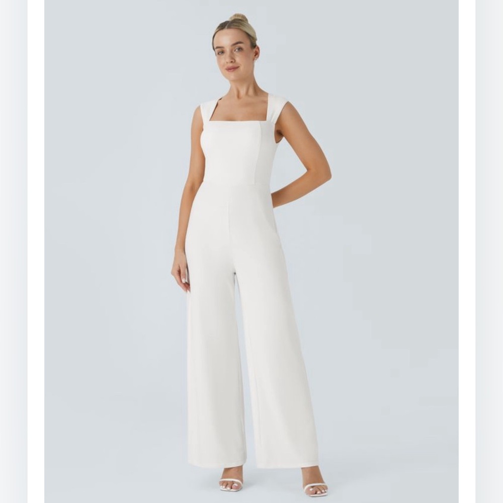 HALARA White Jumpsuit